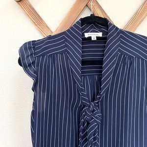 Blue stripped blouse